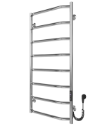 Электрический полотенцесушитель Arte Radiator Ava 400х900/8 правое подключение JD03 нержавеющая сталь полированная AVE.90.40.8.O.R.3