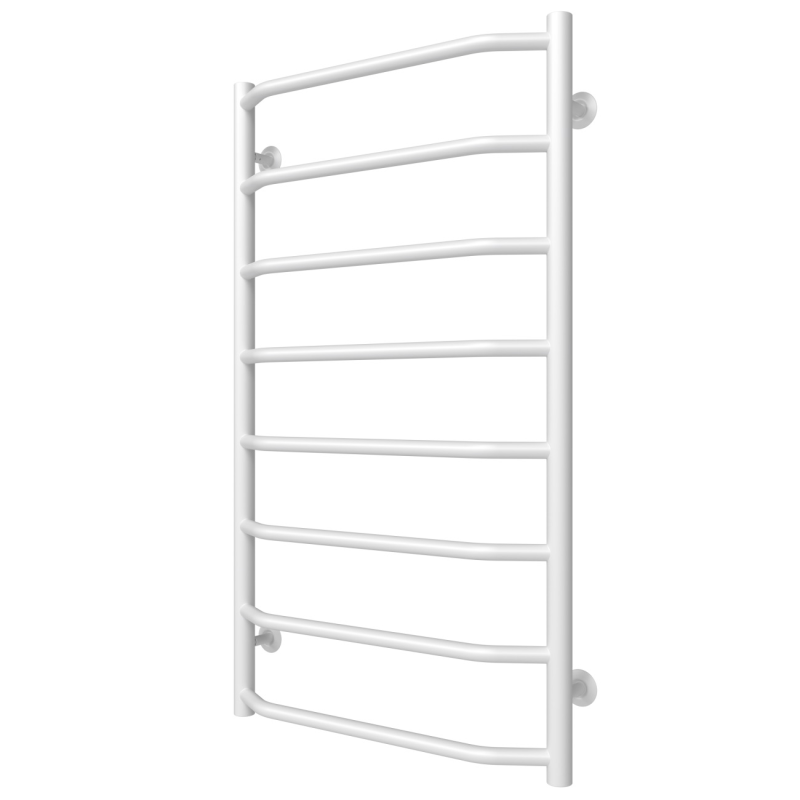 Водяной полотенцесушитель Arte Radiator Ava 400х900/8 нижнее подключение нержавеющая сталь белый AVW.90.40.8.W.O