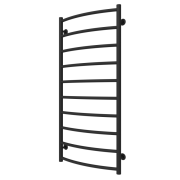 Водяной полотенцесушитель Arte Radiator Sora 500х1100/10 нижнее подключение нержавеющая сталь черный SRW.110.50.10.B.O