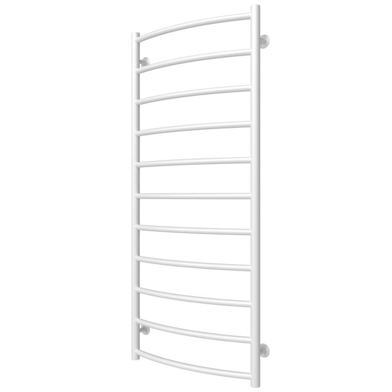 Водяной полотенцесушитель Arte Radiator Sora 500х1200/11 правое подключение нержавеющая сталь белый SRW.120.50.11.W.R