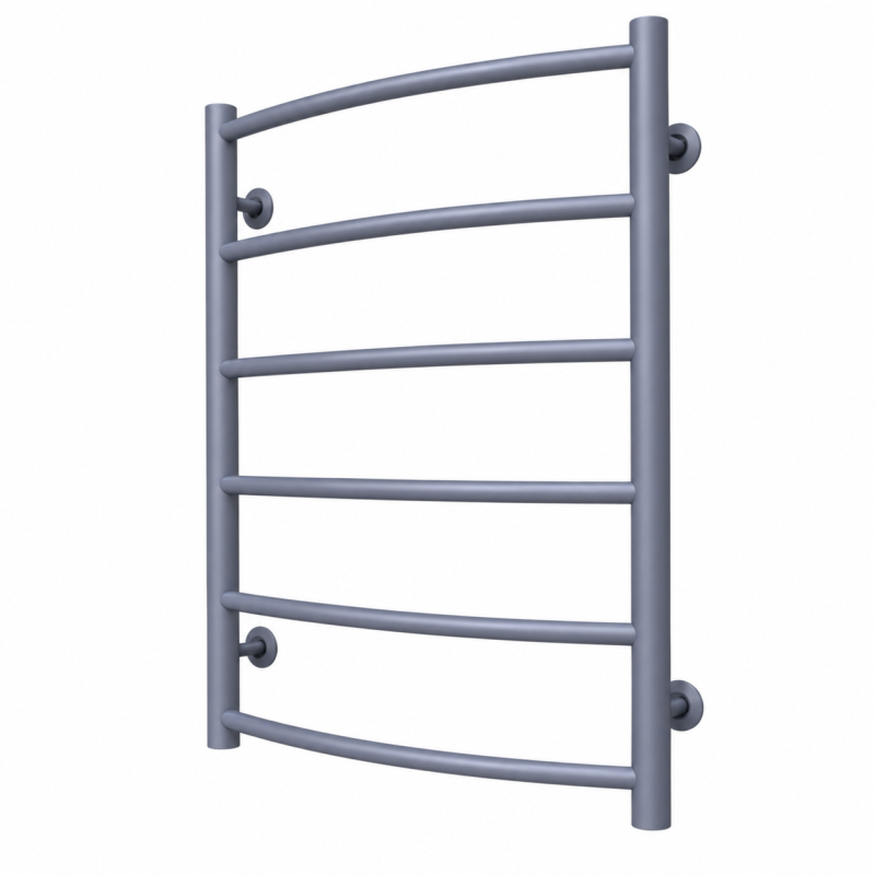 Водяна сушарка для рушників Arte Radiator Sora 500х700/6 нижнє підключення нержавіюча сталь сірий SRW.70.50.6.G.O