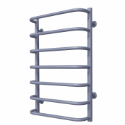 Водяна сушарка для рушників Arte Radiator Sunny 400х800/7 нижнє підключення нержавіюча сталь сірий SNW.80.40.7.G.O