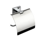Держатель для туалетной бумаги VBI Mercury с крышкой металл хром VBI-040213CH