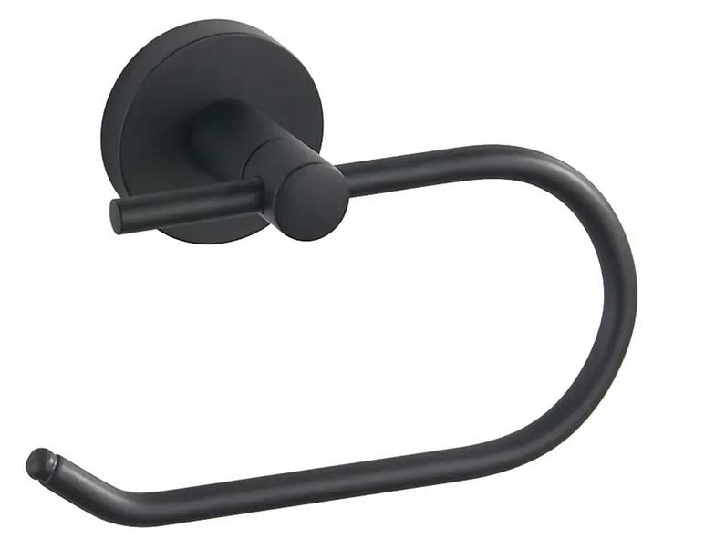 Держатель для туалетной бумаги VBI Venus 2 металл черный VBI-040011BL