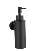 Диспенсер для жидкого мыла VBI Round с держателем черный VBI-040016BL