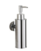 Диспенсер для жидкого мыла VBI Round с держателем хром VBI-040016CH