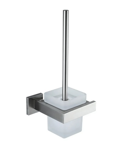 Ершик для унитаза VBI Jupiter с держателем никель VBI-040610NI