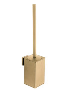 Йоршик для унітазу VBI Quadro з тримачем матове золото VBI-040122BG