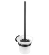 Ершик для унитаза VBI Venus с держателем черный VBI-040010BL