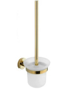 Йоршик для унітазу VBI Venus з тримачем золото VBI-040010GL