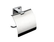 Тримач для туалетного паперу VBI Mercury з кришкою метал хром VBI-040213CH