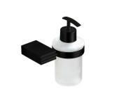Диспенсер для рідкого мила VBI Neptune із тримачем чорний VBI-040506BL