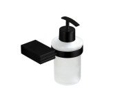 Диспенсер для рідкого мила VBI Neptune із тримачем чорний VBI-040506BL