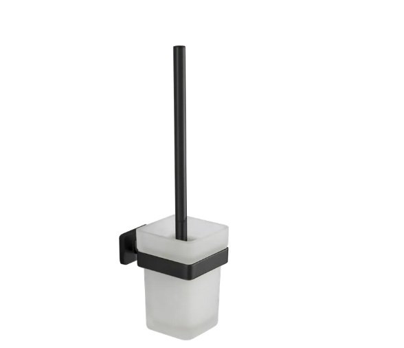 Йоршик для унітазу VBI Mars з тримачем чорний VBI-040120BL