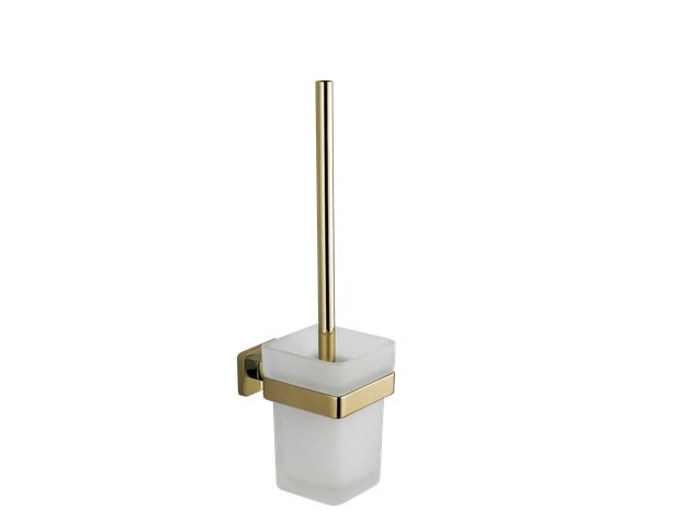 Йоршик для унітазу VBI Mars з тримачем золото VBI-040120GL