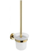 Ершик для унитаза VBI Venus с держателем золото VBI-040010GL