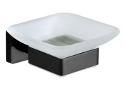 Мильниця для ванної VBI Mars із тримачем чорний VBI-040105BL