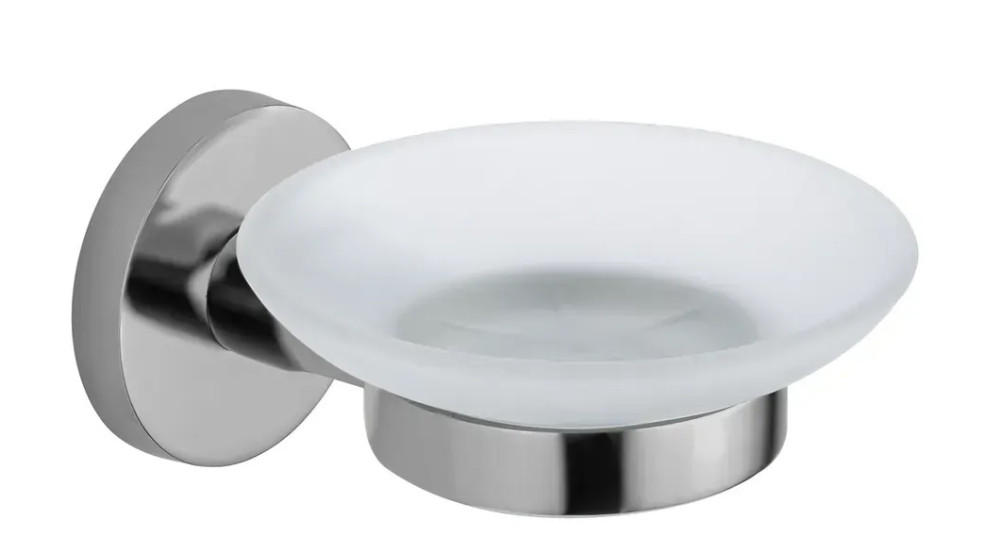 Мыльница для ванной VBI Venus с держателем никель VBI-040005NI