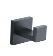 Крючок для ванной VBI Jupiter одинарный нержавеющая сталь черный VBI-040601BL