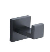 Гачок для ванної VBI Jupiter одинарний нержавіюча сталь чорний VBI-040601BL