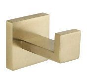 Крючок для ванной VBI Jupiter одинарный нержавеющая сталь матовое золото VBI-040601BG