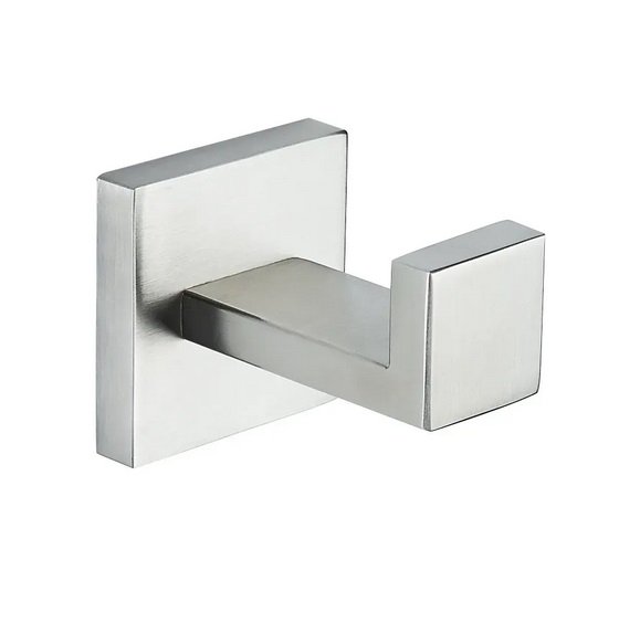 Гачок для ванної VBI Jupiter одинарний нержавіюча сталь нікель VBI-040601NI