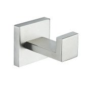 Крючок для ванной VBI Jupiter одинарный нержавеющая сталь никель VBI-040601NI