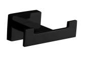 Гачок для ванної VBI Mercury подвійний метал чорний VBI-040202BL