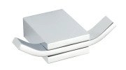 Крючок для ванной VBI Neptune двойной металл хром VBI-040502CH