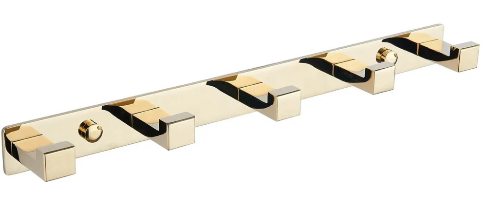 Гачок для ванної VBI Quadro латунь золото VBI-049705GL