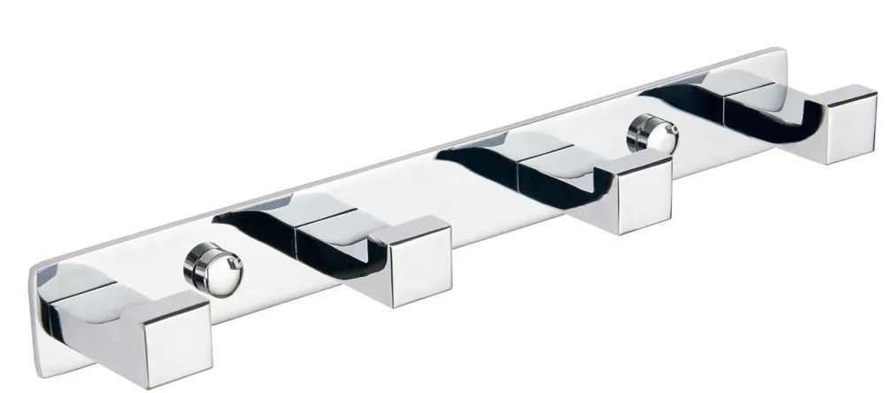 Крючок для ванной VBI Quadro латунь хром VBI-049704CH