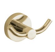 Гачок для ванної VBI Venus подвійний метал матове золото VBI-040002BG