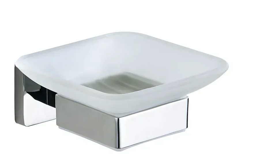 Мильниця для ванної VBI Mars з тримачем хром VBI-040105CH