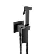 Гигиенический душ со смесителем VBI Loreno черный VBI-050205BL