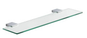Полиця для ванної VBI Neptune метал/матове скло хром VBI-040509CH