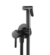 Гигиенический душ со смесителем VBI Milano черный VBI-050105BL