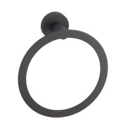 Держатель-кольцо для полотенец VBI Uranus металл черный VBI-040403BL