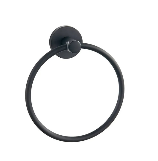 Тримач-кільце для рушників VBI Venus метал чорний VBI-040003BL