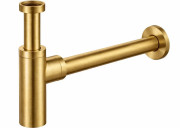 Сифон для раковини VBI універсальний латунь матове золото VBI-059100BG