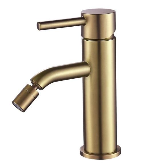 Змішувач для біде VBI Milano одноважільний матове золото VBI-050104BG