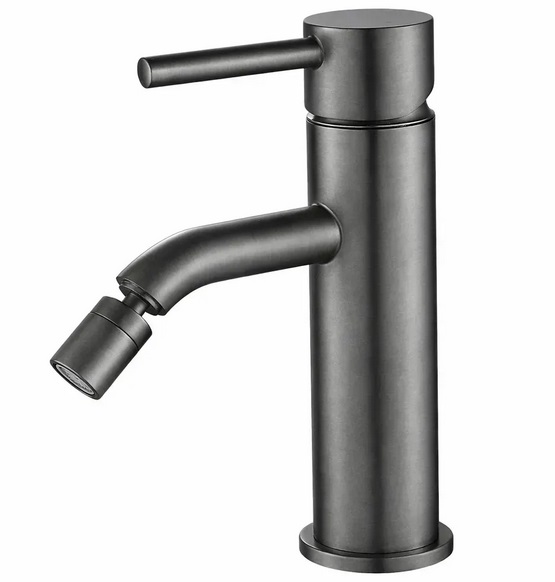Смеситель для биде VBI Milano однорычажный графит VBI-050104GR
