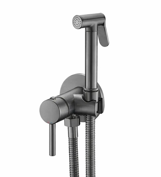 Гігієнічний душ із змішувачем VBI Milano графіт VBI-050105GR