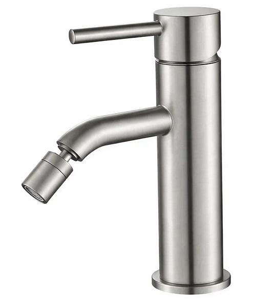 Смеситель для биде VBI Milano однорычажный никель VBI-050104NI