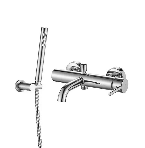 Змішувач для ванної VBI Milano з душовим гарнітуром хром VBI-050106CH