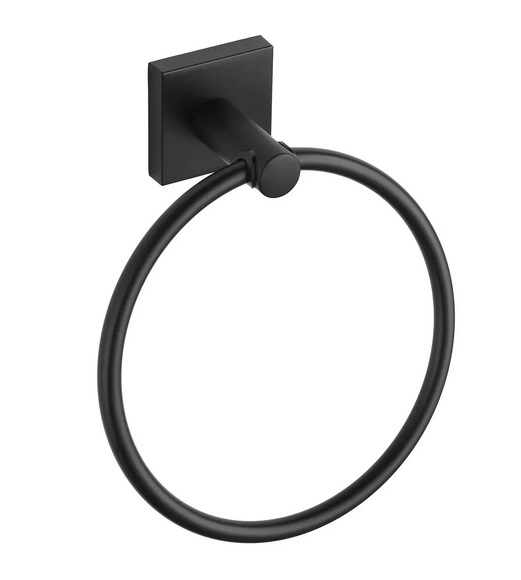 Держатель-кольцо для полотенец VBI Saturn металл черный VBI-040303BL