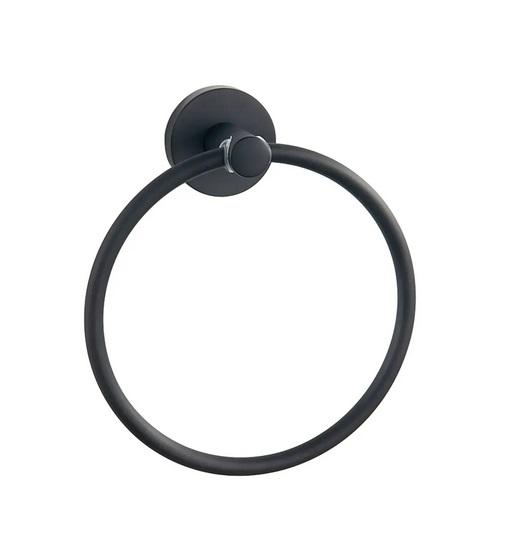 Тримач-кільце для рушників VBI Venus метал чорний VBI-040003BL