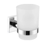 Стакан для зубных щеток VBI Saturn с держателем хром VBI-040304CH