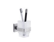 Склянка для зубних щіток VBI Jupiter з тримачем хром VBI-040604CH
