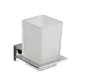 Склянка для зубних щіток VBI Mercury з тримачем хром VBI-040204CH