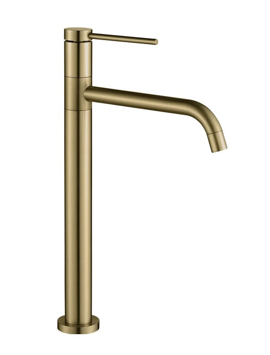 Змішувач для раковини VBI Velaro одноважільний матове золото VBI-050301BG